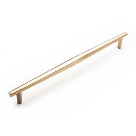RK International [PH-8826-SB] Solid Brass Appliance/Door Pull Handle - Gibraltar Series - Satin Brass Finish - 18" C/C - 20 3/8" L