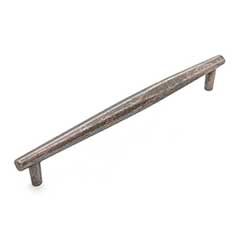 RK International [PH-8825-WN] Solid Brass Appliance/Door Pull Handle - Gibraltar Series - Weathered Nickel Finish - 12&quot; C/C - 14 3/8&quot; L