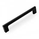 RK International [PH-6681-BL] Die Cast Zinc Appliance/Door Pull Handle - Hampton Series - Flat Black Finish - 12&quot; C/C - 13 3/8&quot; L