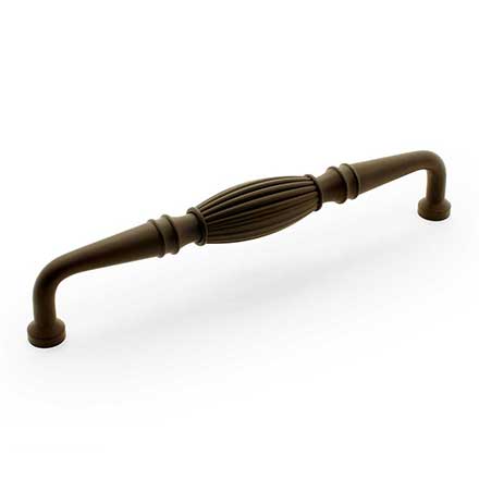 RK International [PH-4718-RB] Solid Brass Appliance/Door Pull Handle - Indian Drum - Oil Rubbed Bronze Finish - 12" C/C - 13" L