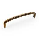 RK International [PH-4857-AE] Solid Brass Appliance/Door Pull Handle - Lines &amp; Crosses - Antique English Finish - 12&quot; C/C - 12 3/4&quot; L
