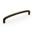 RK International [PH-4857-RB] Solid Brass Appliance/Door Pull Handle - Lines &amp; Crosses - Oil Rubbed Bronze Finish - 12&quot; C/C - 12 3/4&quot; L