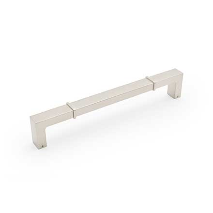 RK International [PH-6631-P] Die Cast Zinc Appliance/Door Pull Handle - Newbury Series - Satin Nickel Finish - 12" C/C - 12 5/8" L
