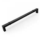RK International [PH-6632-BL] Die Cast Zinc Appliance/Door Pull Handle - Newbury Series - Flat Black Finish - 18&quot; C/C - 18 3/4&quot; L