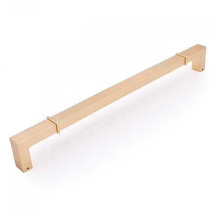 RK International [PH-6632-SG] Die Cast Zinc Appliance/Door Pull Handle - Newbury Series - Satin Gold Finish - 18&quot; C/C - 18 3/4&quot; L