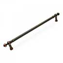 RK International [PH-4623-VB] Solid Brass Appliance/Door Pull Handle - Plain w/ Decorative Ends - Valencia Bronze Finish - 18&quot; C/C - 21 1/4&quot; L