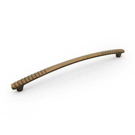 RK International [PH-4884-AE] Solid Brass Appliance/Door Pull Handle - Ridge Series - Antique English Finish - 18" C/C - 20 5/16" L