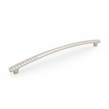RK International [PH-4884-P] Solid Brass Appliance/Door Pull Handle - Ridge Series - Satin Nickel Finish - 18" C/C - 20 5/16" L