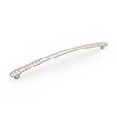 RK International [PH-4884-P] Solid Brass Appliance/Door Pull Handle - Ridge Series - Satin Nickel Finish - 18" C/C - 20 5/16" L