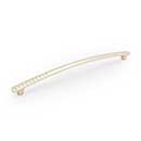 RK International [PH-4884-PN] Solid Brass Appliance/Door Pull Handle - Ridges Series - Polished Nickel Finish - 18" C/C - 20 5/16" L