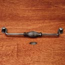 RK International [CP-3722-DN] Solid Brass Cabinet Bail Pull - Indian Drum - Oversized - Distressed Nickel Finish - 8 1/2" L