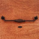 RK International [CP-3722-RB] Solid Brass Cabinet Bail Pull - Indian Drum - Oversized - Oil Rubbed Bronze Finish - 8&quot; C/C - 8 3/4&quot; L