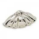 RK International [CF-904-PN] Solid Brass Cabinet Cup Pull - Petal - Polished Nickel Finish - 3&quot; C/C - 4 1/8&quot; L