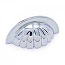 RK International [CF-5251-C] Solid Brass Cabinet Cup Pull - Heavy Half Melon - Polished Chrome Finish - 3" C/C - 3 5/8" L
