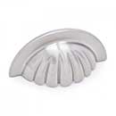 RK International [CF-5251-P] Solid Brass Cabinet Cup Pull - Heavy Half Melon - Satin Nickel Finish - 3" C/C - 3 5/8" L