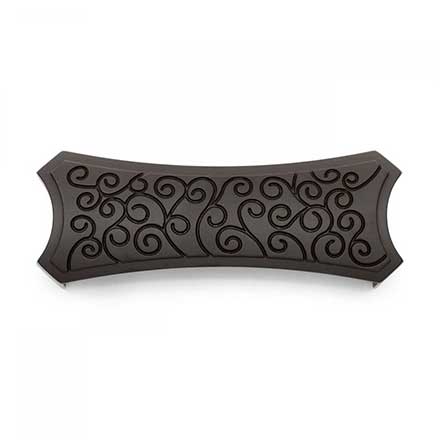 RK International [CF-915-RB] Die Cast Zinc Cabinet Cup Pull - Palermo Series - Oil Rubbed Bronze Finish - 3" &amp; 3 1/2" C/C - 4 5/16" L