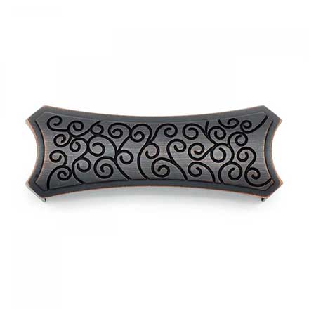 RK International [CF-915-VB] Die Cast Zinc Cabinet Cup Pull - Palermo Series - Valencia Bronze Finish - 3&quot; &amp; 3 1/2&quot; C/C - 4 5/16&quot; L