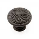 RK International [CK-120-RB] Solid Brass Cabinet Knob - Augustine Series - Oil Rubbed Bronze Finish - 1 3/8" Dia.