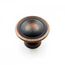 RK International [CK-9303-VB] Solid Brass Cabinet Knob - Small Smooth Dome - Valencia Bronze Finish - 1 1/4" Dia.