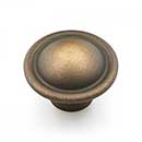 RK International [CK-9304-AE] Solid Brass Cabinet Knob - Large Smooth Dome - Antique English Finish - 1 1/2&quot; Dia.