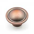 RK International [CK-9304-DC] Solid Brass Cabinet Knob - Large Smooth Dome - Distressed Copper Finish - 1 1/2&quot; Dia.