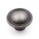 RK International [CK-9304-DN] Solid Brass Cabinet Knob - Large Smooth Dome - Distressed Nickel Finish - 1 1/2&quot; Dia.
