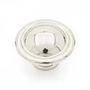 RK International [CK-9304-PN] Solid Brass Cabinet Knob - Large Smooth Dome - Polished Nickel Finish - 1 1/2&quot; Dia.