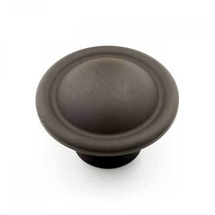 RK International [CK-9304-RB] Solid Brass Cabinet Knob - Large Smooth Dome - Oil Rubbed Bronze Finish - 1 1/2" Dia.