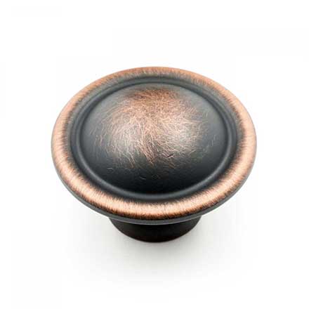 RK International [CK-9304-VB] Solid Brass Cabinet Knob - Large Smooth Dome - Valencia Bronze Finish - 1 1/2" Dia.
