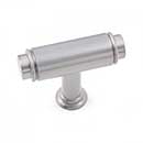 RK International [CK-780-P] Solid Brass Cabinet Knob - Large Cylinder - Satin Nickel Finish - 1 13/16&quot; L