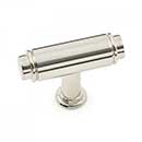 RK International [CK-780-PN] Solid Brass Cabinet Knob - Large Cylinder - Polished Nickel Finish - 1 13/16&quot; L
