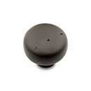 RK International [CK-709-RB] Solid Brass Cabinet Knob - Distressed Heavy Circular - Oil Rubbed Bronze Finish - 1 3/8&quot; Dia.