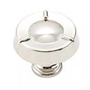RK International [CK-127-PN] Die Cast Zinc Cabinet Knob - Fullerton Series - Circle w/ Three Lines - Large - Polished Nickel Finish - 1 1/2&quot; Dia.
