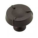 RK International [CK-127-RB] Die Cast Zinc Cabinet Knob - Fullerton Series - Circle w/ Three Lines - Large - Oil Rubbed Bronze Finish - 1 1/2" Dia.