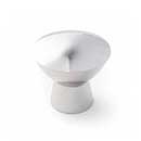 RK International [CK-726-PN] Solid Brass Cabinet Knob - Gibraltar Series - Polished Nickel Finish - 1 1/2" Dia.