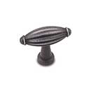 RK International [CK-9308-DN] Solid Brass Cabinet Knob - Small Indian Drum - Distressed Nickel Finish - 1 3/4&quot; L