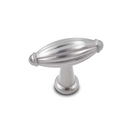 RK International [CK-9308-P] Solid Brass Cabinet Knob - Small Indian Drum - Satin Nickel Finish - 1 3/4&quot; L