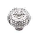 RK International [CK-753-P] Solid Brass Cabinet Knob - Large Crosses & Petals - Satin Nickel Finish - 1 1/2" Dia.