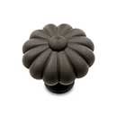 RK International [CK-3248-RB] Solid Brass Cabinet Knob - Large Melon - Oil Rubbed Bronze Finish - 1 1/2" Dia.