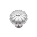 RK International [CK-3249-P] Solid Brass Cabinet Knob - Small Melon - Satin Nickel Finish - 1 1/4" Dia.