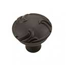 RK International [CK-155-RB] Die Cast Zinc Cabinet Knob - Nottingham Series - Swirl Edges - Oil Rubbed Bronze Finish - 1 1/4&quot; Dia.