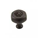 RK International [CK-115-RB] Die Cast Zinc Cabinet Knob - Palermo Series - Hexagon - Oil Rubbed Bronze Finish - 1 1/4" L