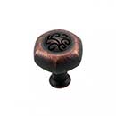 RK International [CK-115-VB] Die Cast Zinc Cabinet Knob - Palermo Series - Hexagon - Valencia Bronze Finish - 1 1/4" L