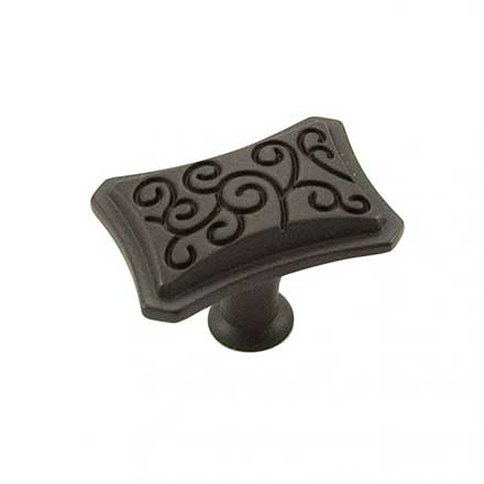 RK International [CK-116-RB] Die Cast Zinc Cabinet Knob - Palermo Series - Octagon - Oil Rubbed Bronze Finish - 1 5/8" L