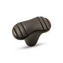 RK International [CK-783-RB] Solid Brass Cabinet Knob - Ridge Series - Large - Oil Rubbed Bronze Finish - 1 1/2" L