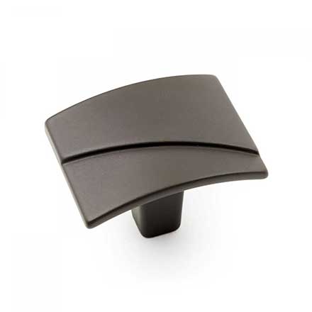 RK International [CK-171-RB] Solid Brass Cabinet Knob - Trumbull Series - Oil Rubbed Bronze Finish - 1 9/16" L