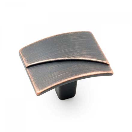 RK International [CK-171-VB] Solid Brass Cabinet Knob - Trumbull Series - Valencia Bronze Finish - 1 9/16" L