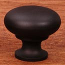 RK International [CK-1118-RB] Solid Brass Cabinet Knob - Thin Mushroom - Oil Rubbed Bronze Finish - 1 1/4&quot; Dia.