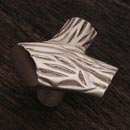 RK International [CK-201-P] Solid Brass Cabinet Knob - Branch - Satin Nickel Finish - 1 1/2" L