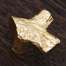 RK International [CK-201] Solid Brass Cabinet Knob - Branch - Polished Brass Finish - 1 1/2&quot; L